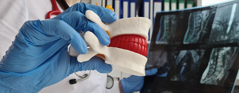 patient needing herniated disc treatment in Lawrenceville