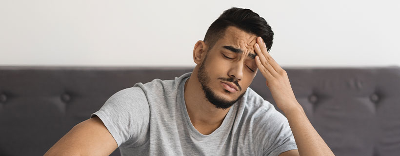 patient needing headache treatment in Lawrenceville