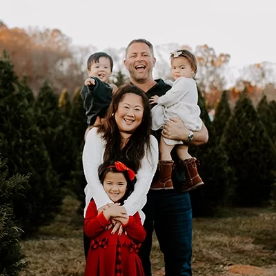 Chiropractor Lawrenceville GA Chris Canning With Family